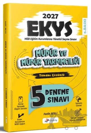 2027 MEB EKYS Müdür ve Müdür Yardımcılığı Tamamı Çözümlü 5'li Deneme