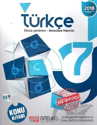 7. Sınıf Türkçe Konu Kitabı
