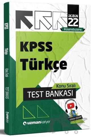 2022 KPSS Türkçe Test Bankası Yaprak Test