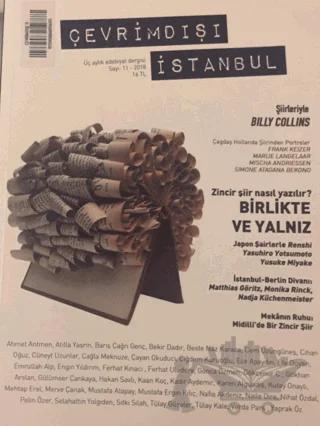 Çevrimdışı İstanbul Üç Aylık Edebiyat Dergisi Sayı: 11 2018