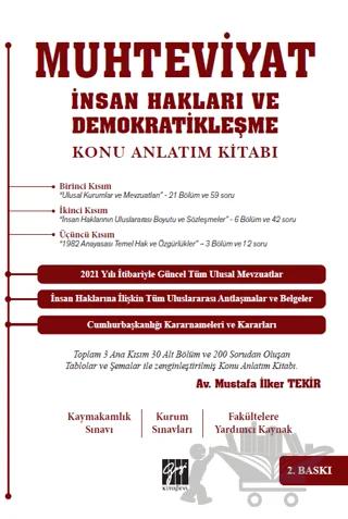 Muhteviyat İnsan Hakları ve Demokratikleşme