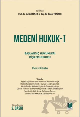 Medeni Hukuk - I