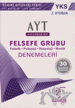 YKS AYT 2. Oturum 30 Çözümlü Felsefe Grubu Denemeleri