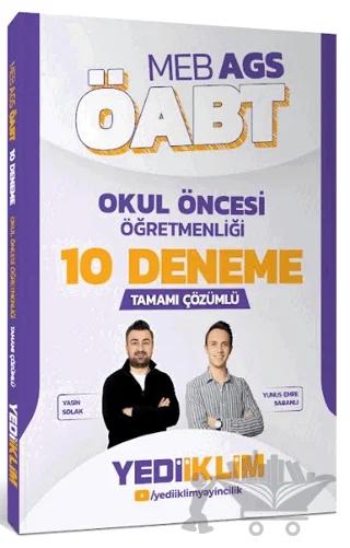 MEB AGS ÖABT Okul Öncesi Öğretmenliği Tamamı Çözümlü 10 Deneme