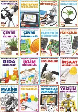 Meslekleri Öğreniyorum Seti - 16 Kitap