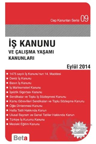 İş Kanunu Ve Çalışma Yaşamı Kanunları