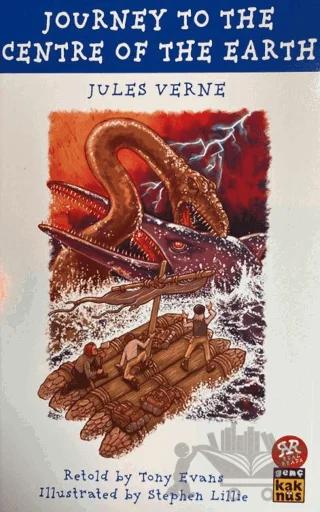 Journey To The Centre Of The Earth – Jules Verne – Kaknüs Genç kitap kapağı