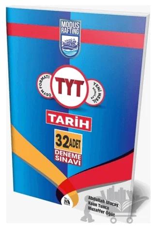 YKS TYT Rafting Tarih 32 Deneme – Abdullah Uluçay, Muzaffer Öğüt – Modus Yayınları kitap kapağı