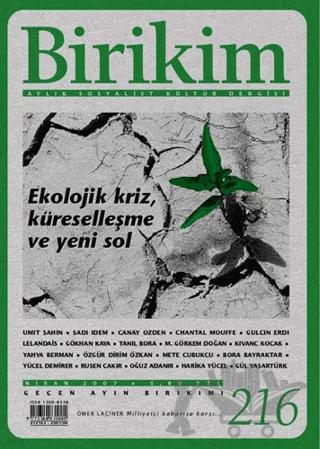 Birikim Aylık Sosyalist Kültür Dergisi Sayı: 216