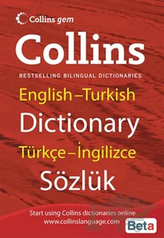 Collins English-Turkish Dictionary / Türkçe-İngilizce Sözlük