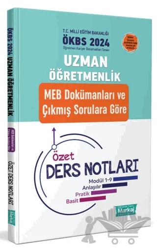 2024 Uzman Öğretmenlik MEB Çalışma Kitabı ÖBA Ders Videoları Özet Ders Notları