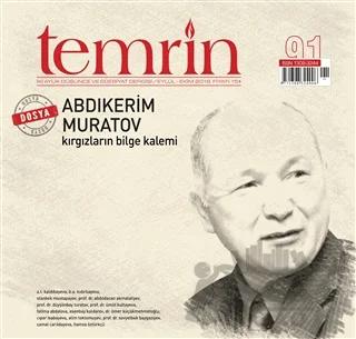 Temrin Düşünce ve Edebiyat Dergisi Sayı: 91 Eylül - Ekim 2018