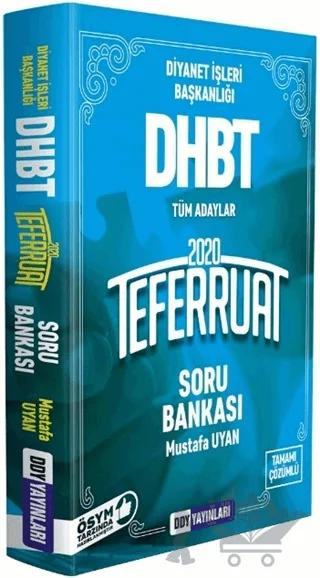 2020 DHBT Teferruat Serisi Tamamı Çözümlü Soru Bankası
