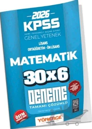 2026 KPSS Matematik İLELEBET 30x6 Deneme