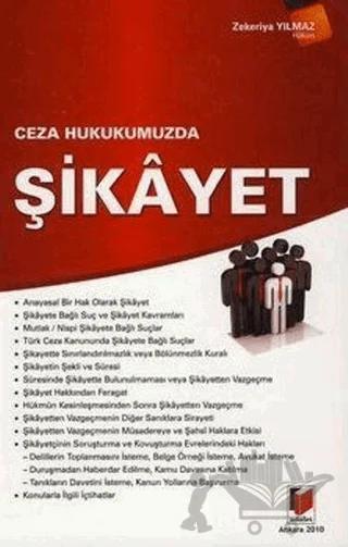 Ceza Hukukumuzda Şikayet
