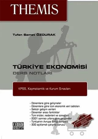 Türkiye Ekonomisi Ders Notları