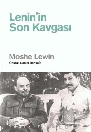 Lenin'in Son Kavgası – Moche Lewin – Yazın Yayıncılık kitap kapağı