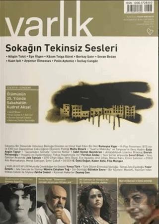 Varlık Edebiyat ve Kültür Dergisi Sayı: 1327 Nisan 2018