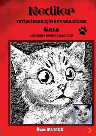 Kediler – Yetişkinler için Boyama Kitabı