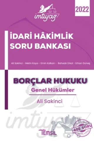 İmtiyaz İdari Hakimlik Soru Bankası
