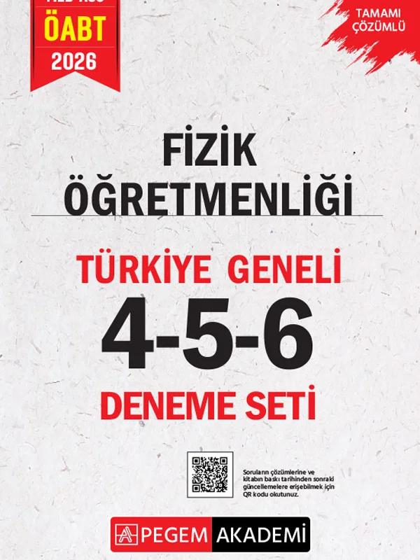 2026 MEB AGS ÖABT Fizik Öğretmenliği Tamamı Çözümlü Türkiye Geneli 4-5-6 (3'lü Deneme Seti)