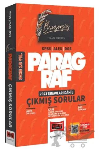 2024 Benzersiz Paragraf KPSS-ALES-DGS Son 15 Yıl Çıkmış Sınav Soruları