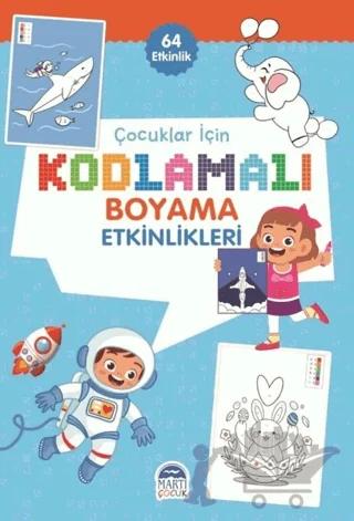 Çocuklar İçin Kodlama Etkinlikleri - Mavi - 64 Etkinlik