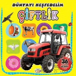 Çiftlik - Dünyayı Keşfedelim – Kolektif – 0-6 Yaş Yayınları kitap kapağı