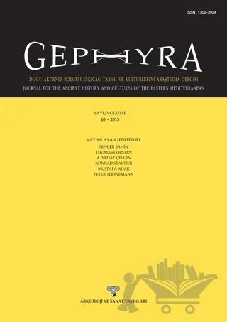 Gephyra Sayı 10 / Volume 10 - 2013