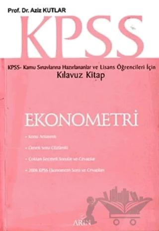 KPSS Ekonometri (Kılavuz Kitap)