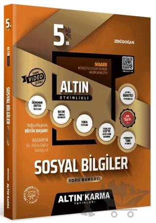 5. Sınıf Sosyal Bilgiler Altın Etkinlikli Kazanım Soru Bankası