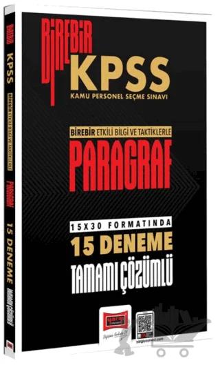 2026 Birebir KPSS Paragraf Tamamı Çözümlü 15 Deneme Sınavı