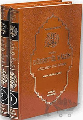 Dualı Dürret’ül Vaizin (2 Kitap Takım)