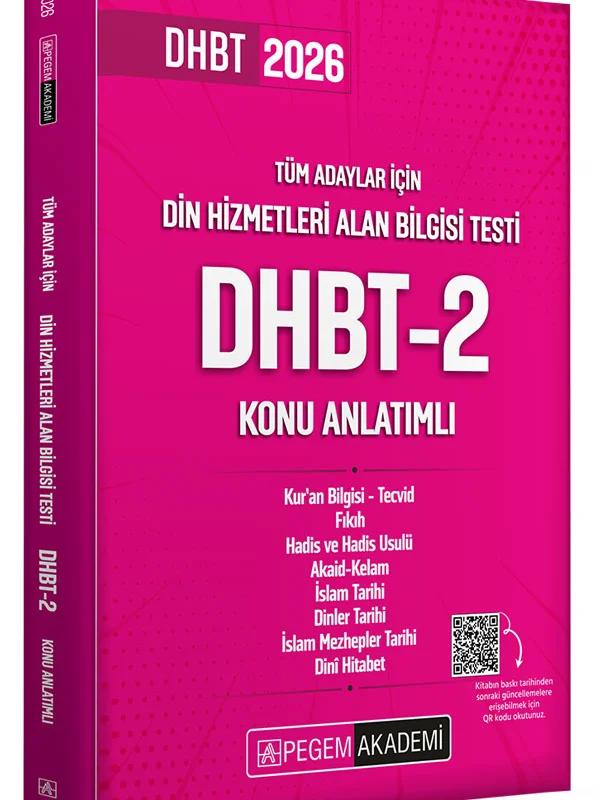 2026 Din Hizmetleri Alan Bilgisi Testi DHBT-2 Konu Anlatımlı