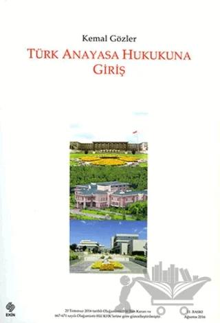 Türk Anayasa Hukukuna Giriş