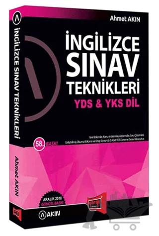YDS YKS DİL İngilizce Sınav Teknikleri