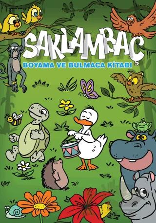 Saklambaç Boyama ve Bulmaca Kitabı