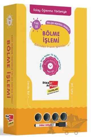 Kolay Öğrenme Yöntemiyle Yaz Sil Bölme İşlemi Oyunu – Kolektif – Dikkat Atölyesi Yayınları kitap kapağı