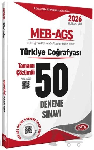 2026 MEB-AGS Türkiye Coğrafyası Tamamı Çözümlü 50 Deneme Sınavı