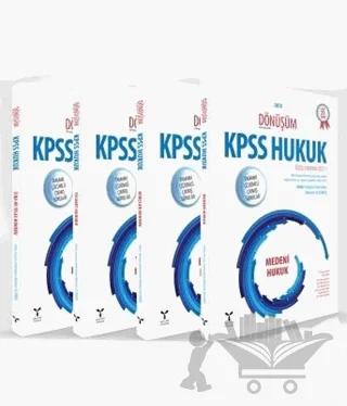 2018 Dönüşüm KPSS Hukuk Cilt 1 Özel Hukuk (4 Kitap Takım)