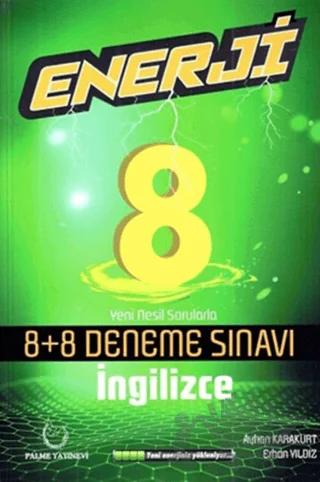 Palme 8. Sınıf Enerji Fen Bilimleri 8+8 Deneme Sınavı