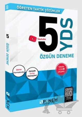 YDS Video Çözümlü Özgün 5 Deneme – Kolektif – Panem Yayınları kitap kapağı