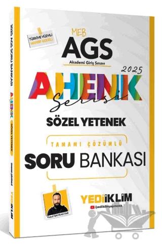 2025 MEB AGS Ahenk Serisi Sözel Yetenek Tamamı Çözümlü Soru Bankası