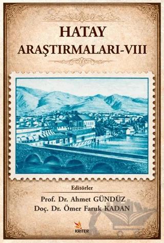 Hatay Araştırmaları - 8