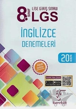 8. Sınıf LGS İngilizce Denemeleri 20 Deneme
