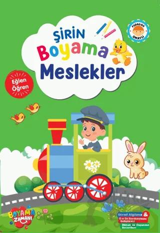 Şirin Boyama - Meslekler – Kolektif – Boyama Zamanı kitap kapağı