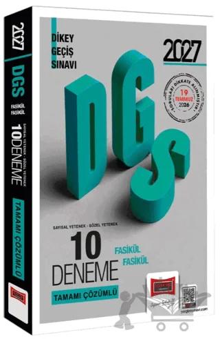 2027 DGS Sayısal - Sözel Yetenek Tamamı Çözümlü Fasikül Fasikül 10 Deneme