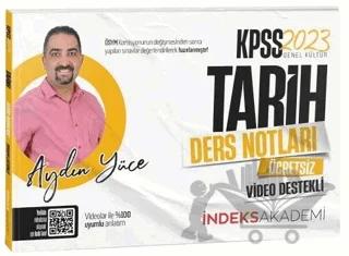 İndeks Akademi 2023 KPSS Tarih Video Ders Notları