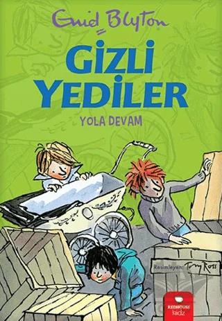 Gizli Yediler – Yola Devam – Enid Blyton – Redhouse Kidz Yayınları kitap kapağı
