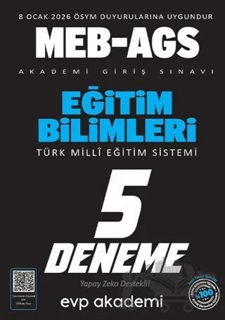 2026 MEB AGS Eğitim Bilimleri Türk Milli Eğitim Sistemi 5 Deneme
